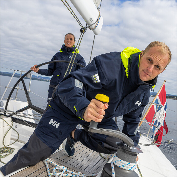 2024 Helly Hansen Womens Pier Coastal Sailing Jacket 34177 - Navy